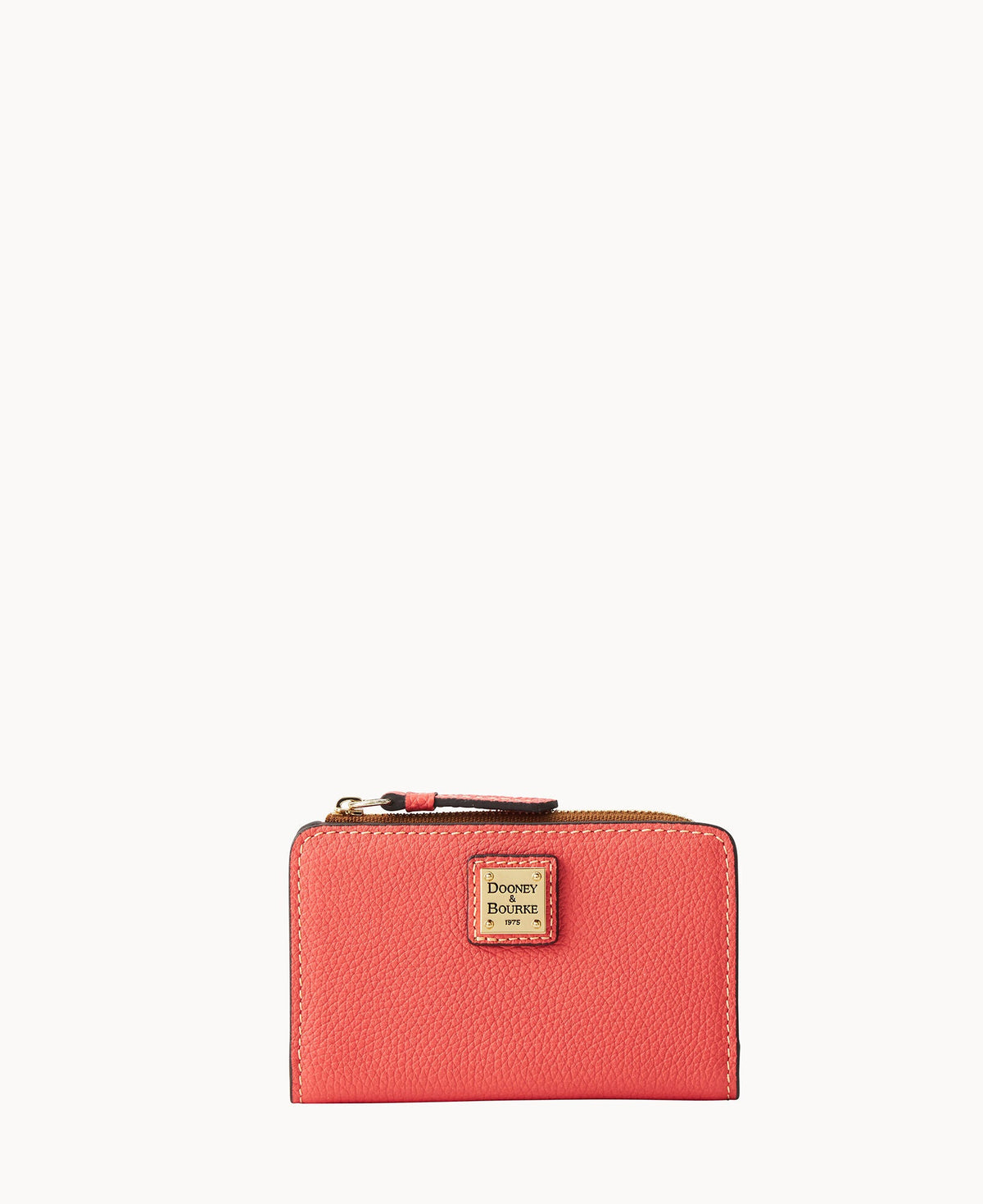 Pebble Grain Zip Credit Card Wallet 14