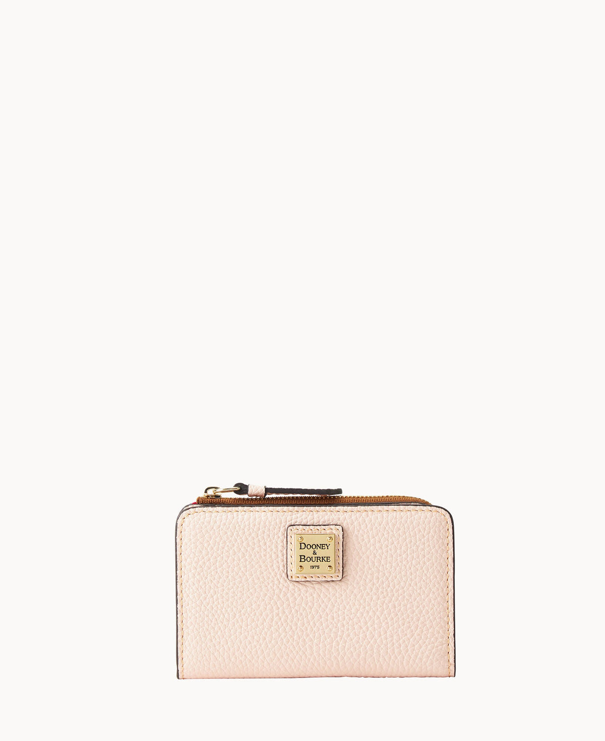 Pebble Grain Zip Credit Card Wallet 14