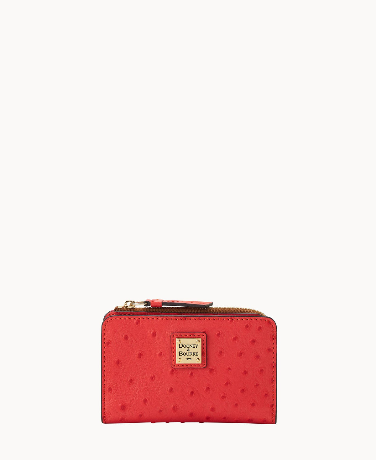 Ostrich Zip Credit Card Wallet 14
