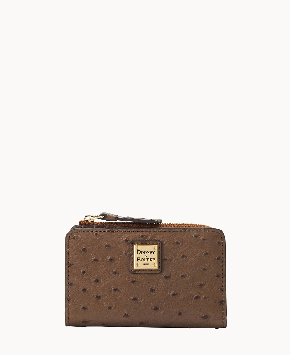 Ostrich Zip Credit Card Wallet 14
