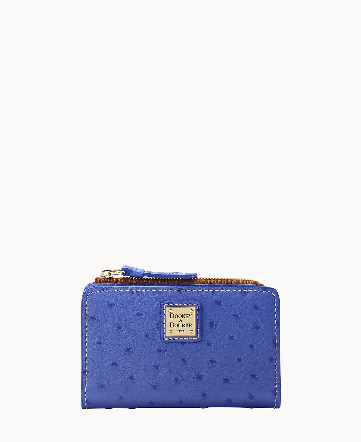 Ostrich Zip Credit Card Wallet 14