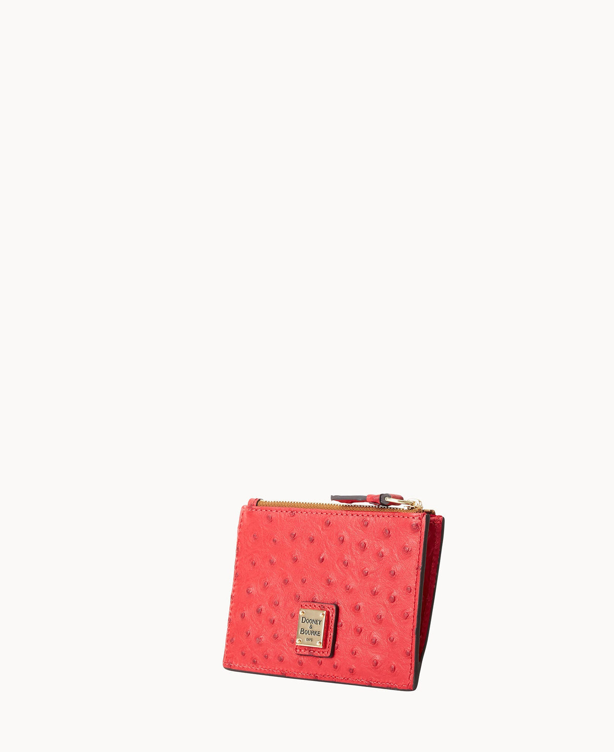 Ostrich Zip Credit Card Wallet 14