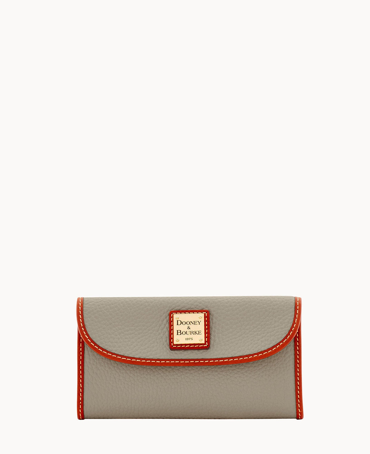 Pebble Grain Continental Clutch