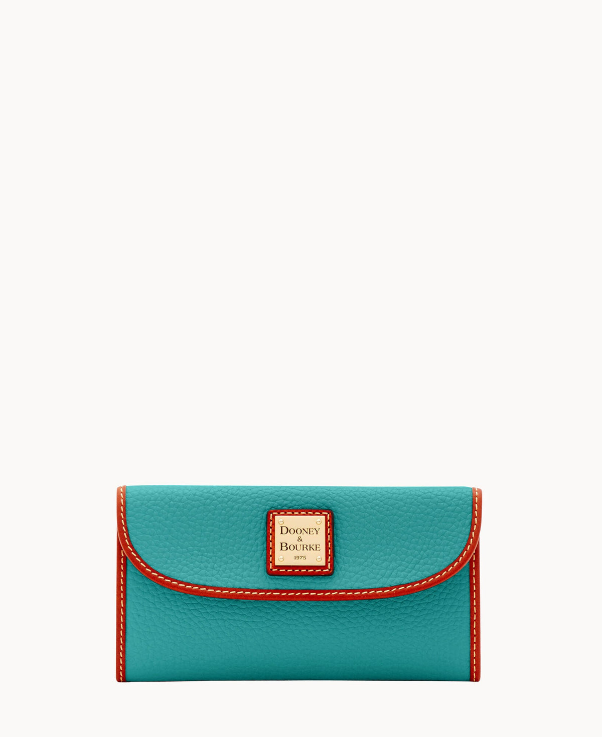Pebble Grain Continental Clutch