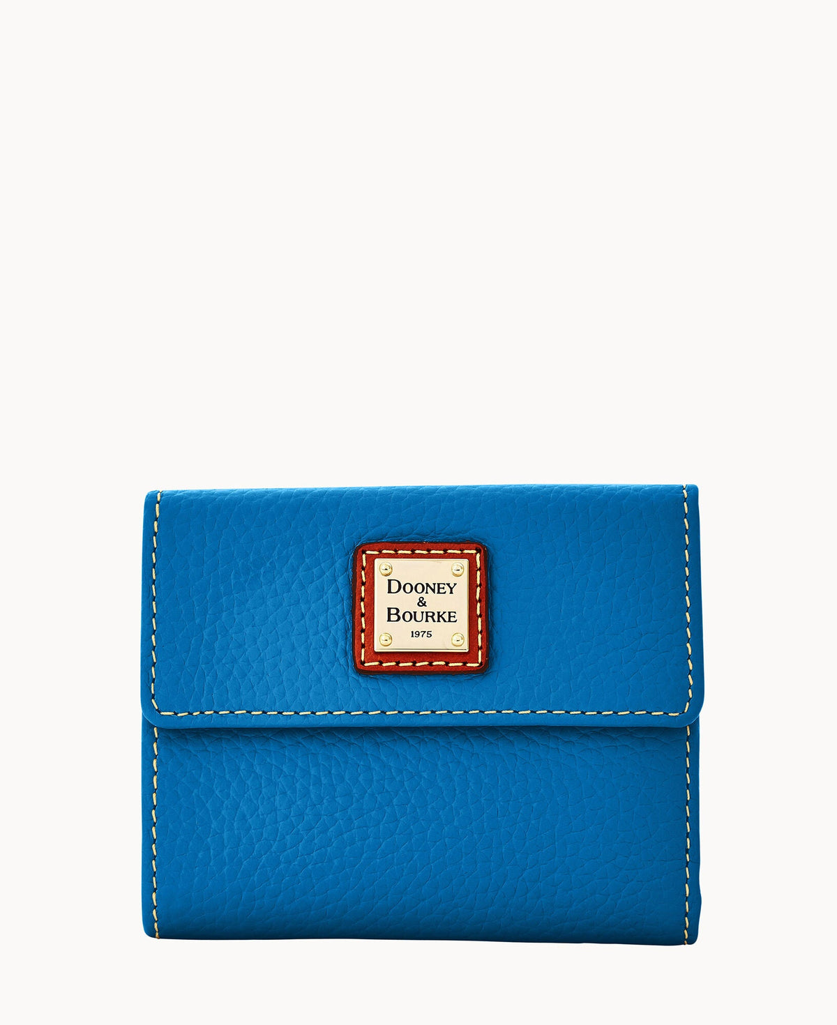 Pebble Grain Small Flap Wallet