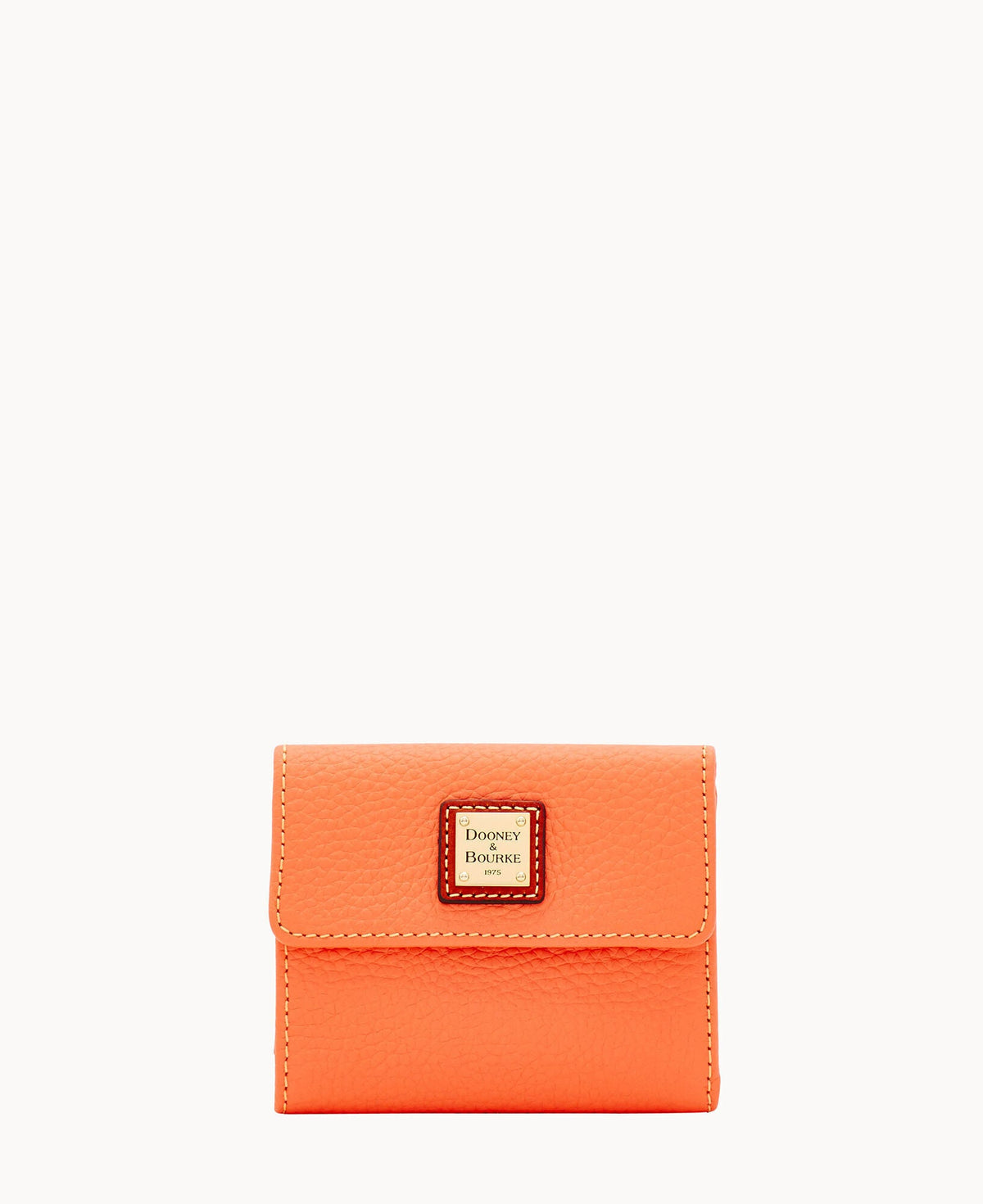 Pebble Grain Small Flap Wallet