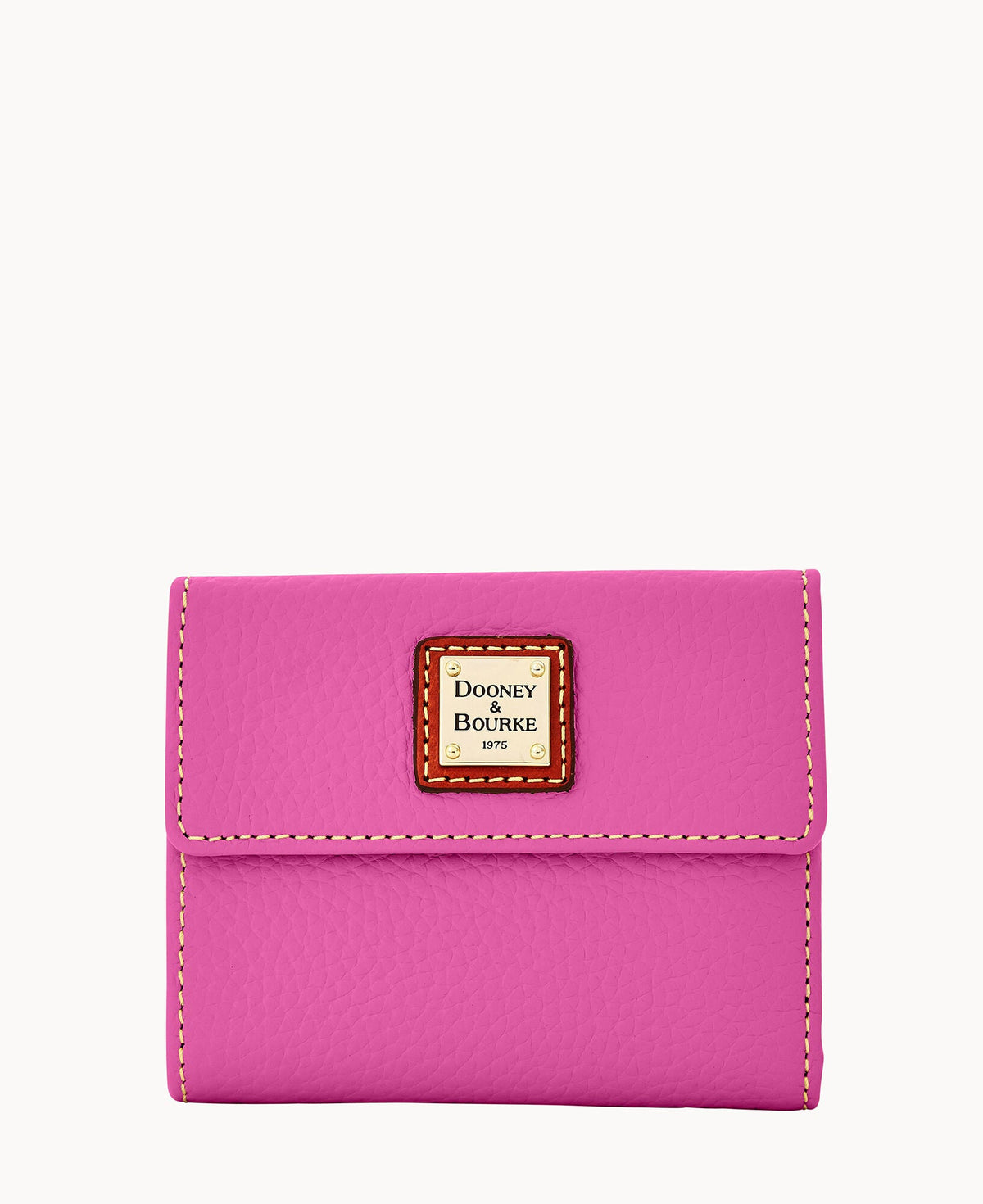 Pebble Grain Small Flap Wallet