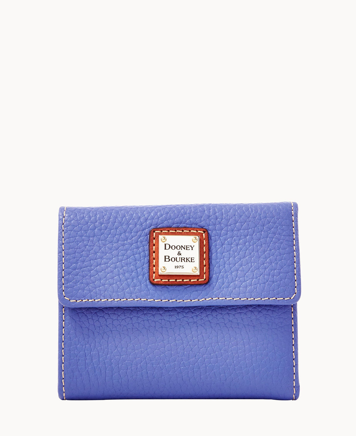 Pebble Grain Small Flap Wallet