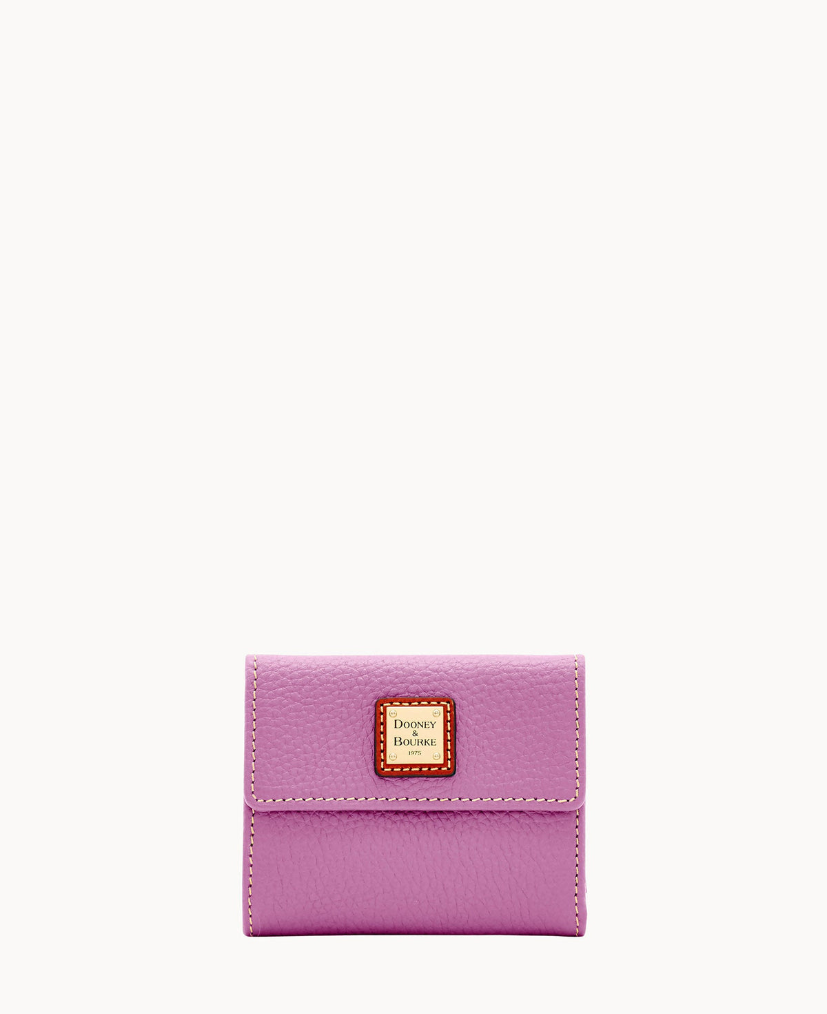 Pebble Grain Small Flap Wallet
