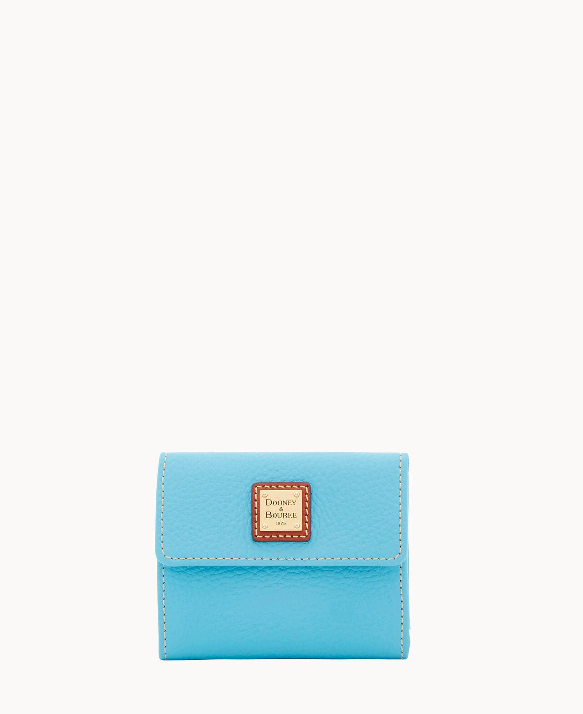 Pebble Grain Small Flap Wallet