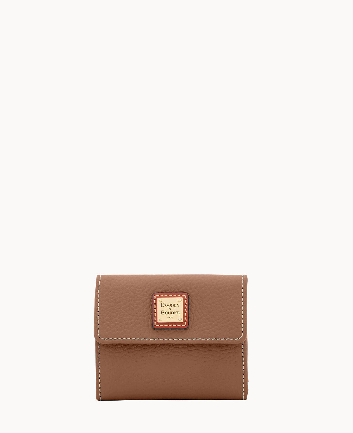 Pebble Grain Small Flap Wallet