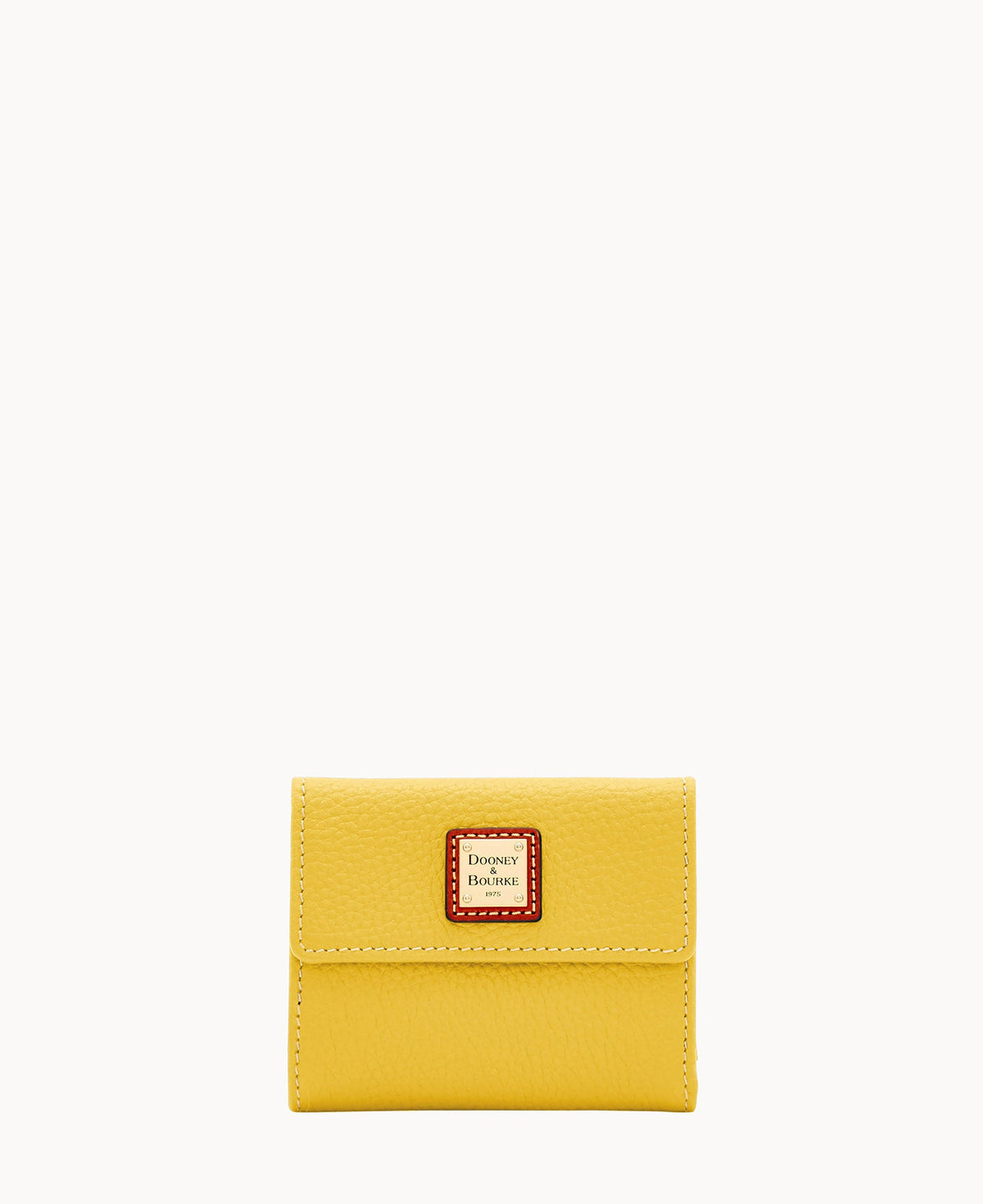 Pebble Grain Small Flap Wallet