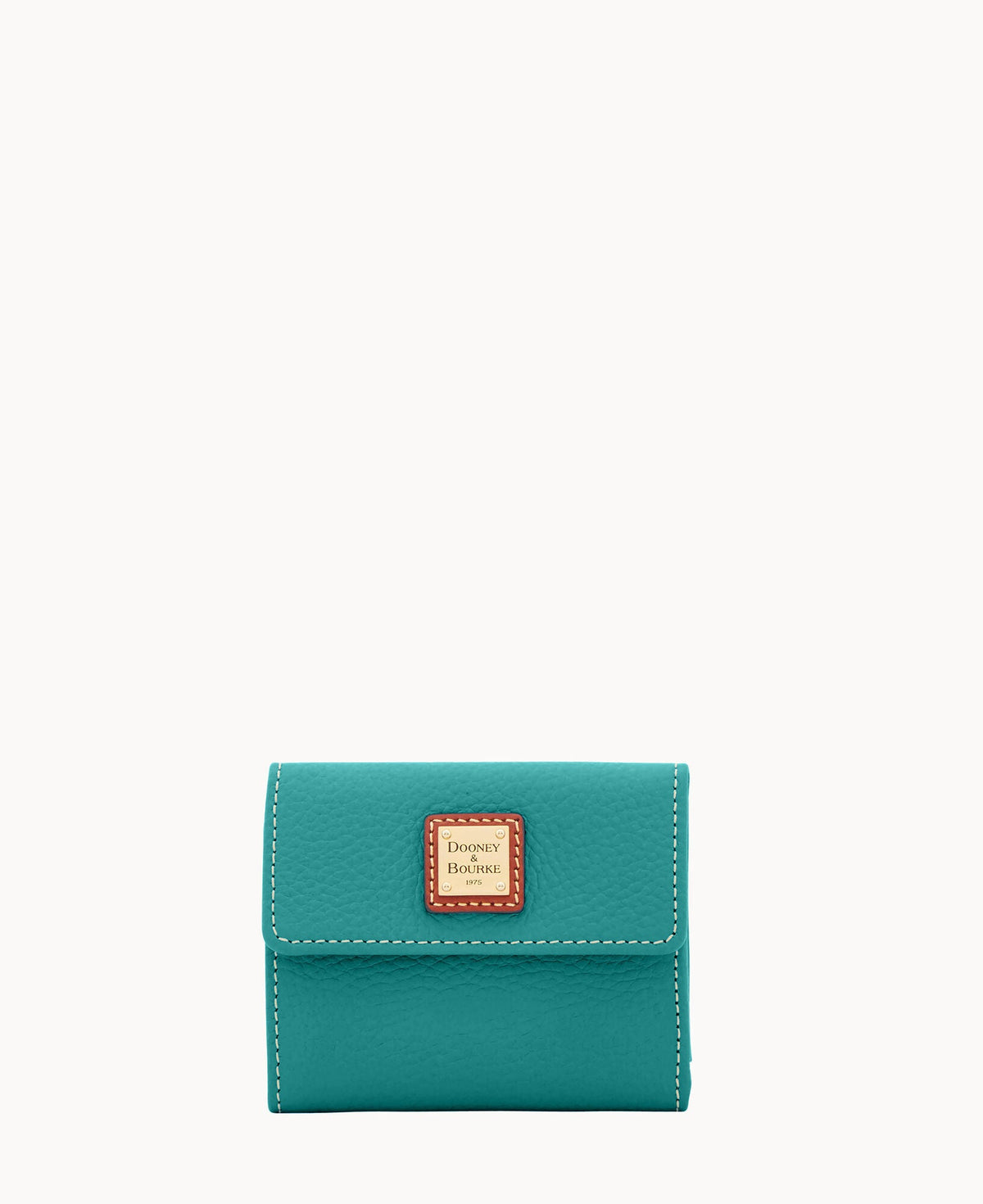 Pebble Grain Small Flap Wallet