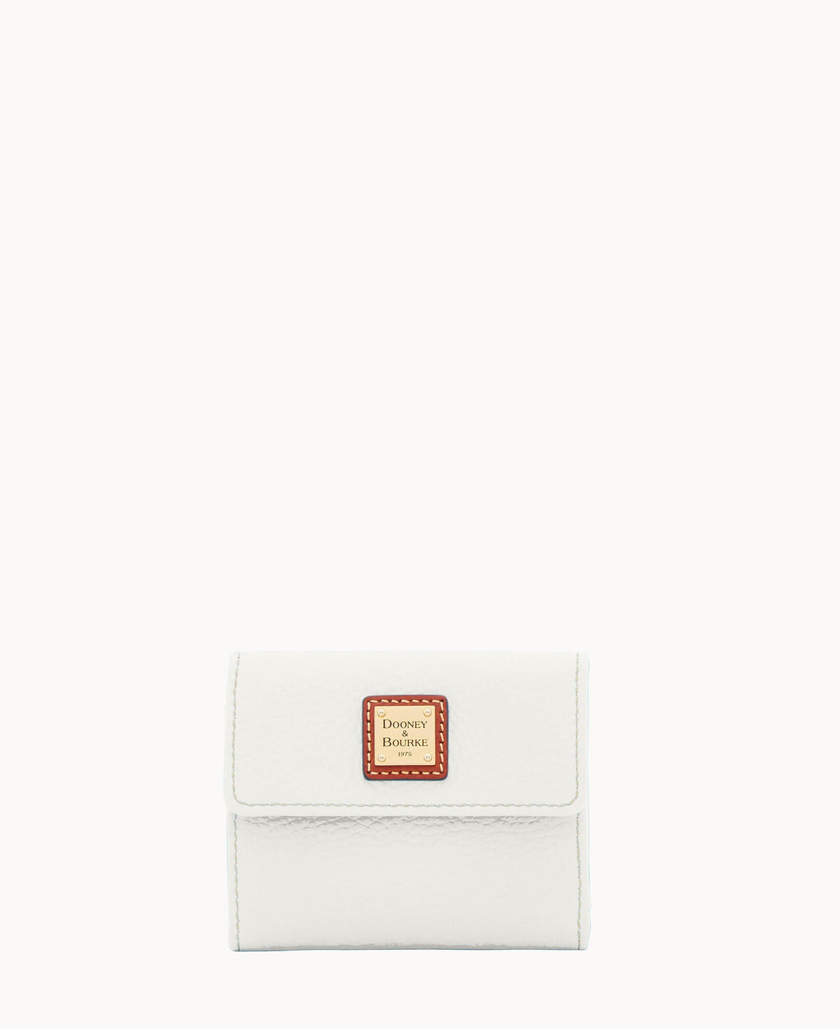 Pebble Grain Small Flap Wallet