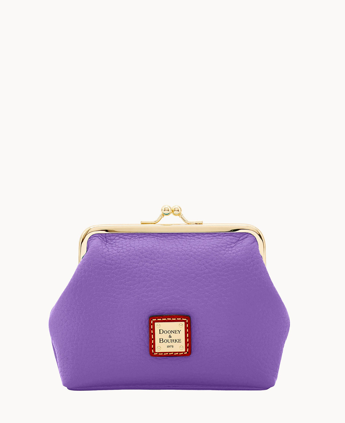Pebble Grain Large Framed Purse