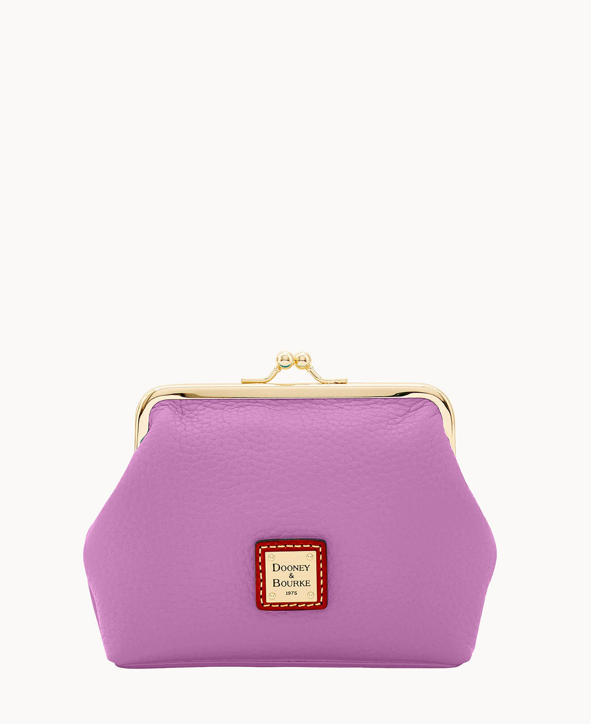 Pebble Grain Large Framed Purse