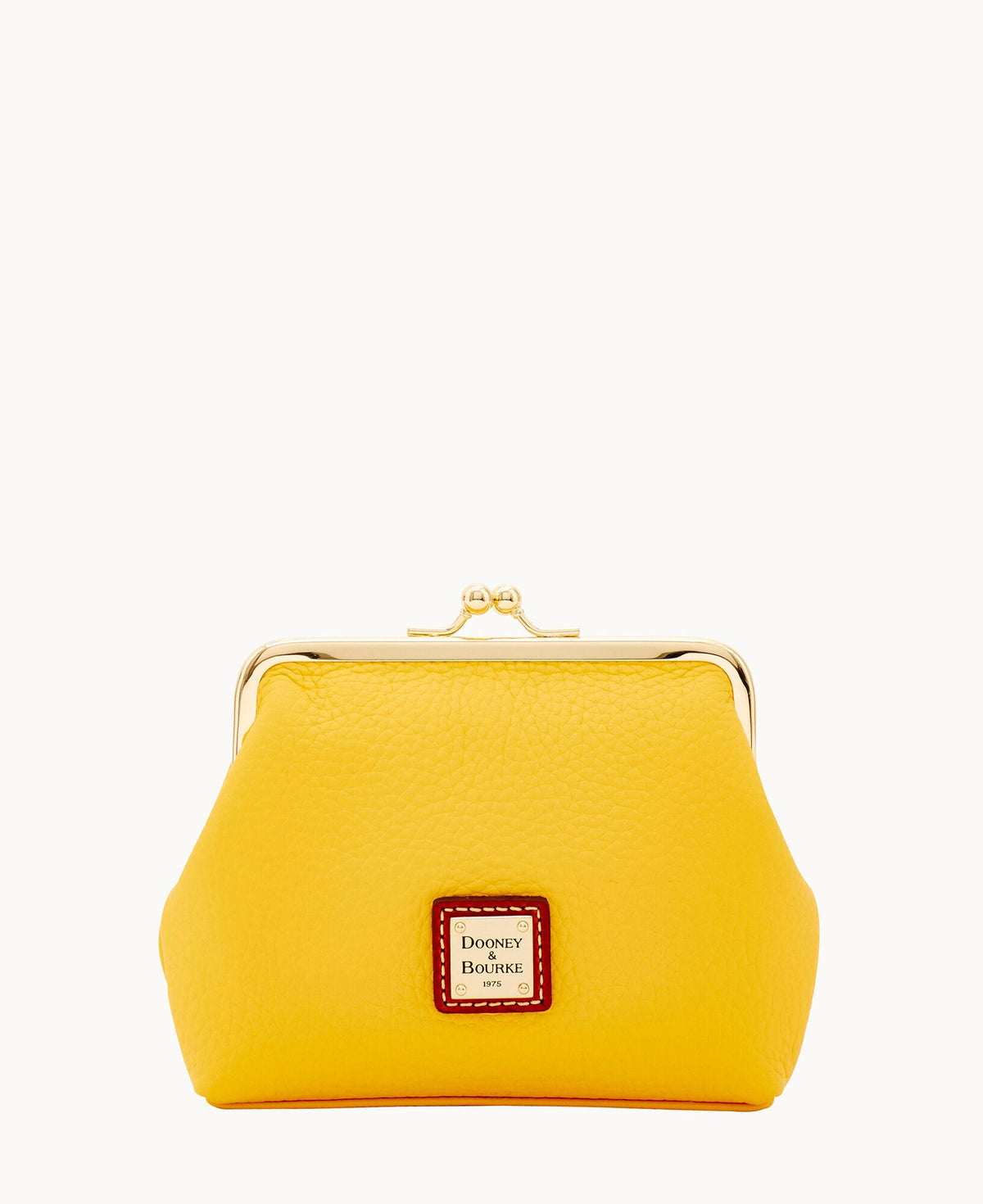 Pebble Grain Large Framed Purse