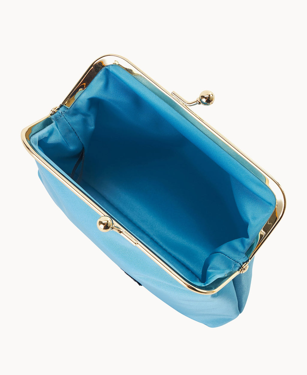 Nylon Large Framed Purse