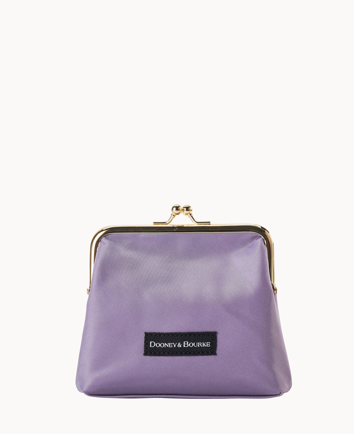 Nylon Large Framed Purse