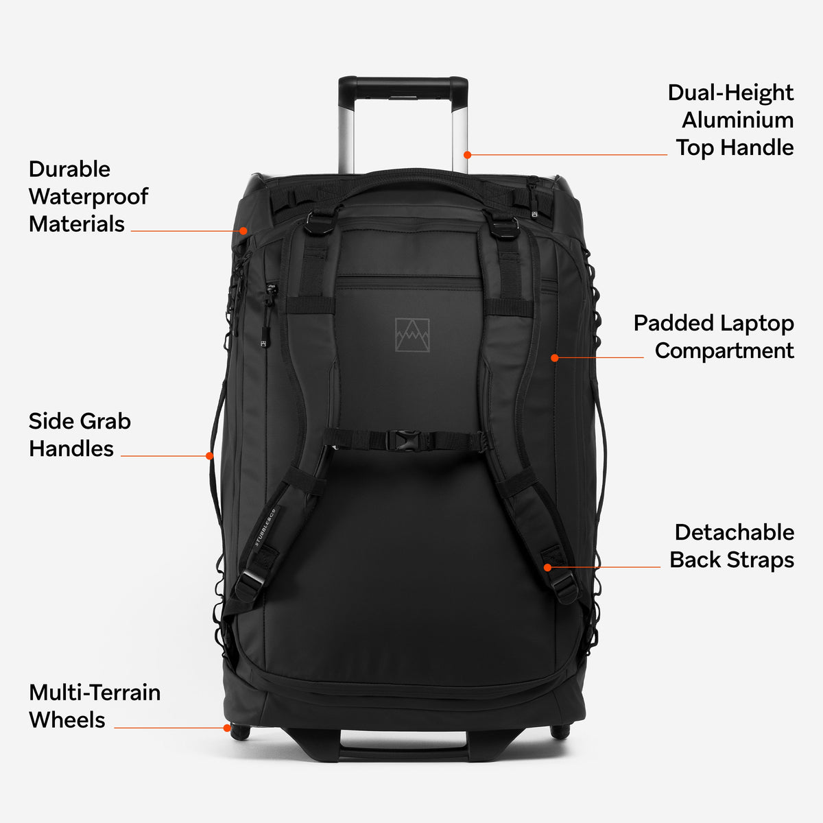 Wheeled Duffel 80L